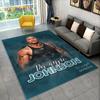 HD The Rock Dwayne Johnson Area Rug,Carpet Rug for Living Room Bedroom Sofa Doormat Decoration, Kids Play Non-slip Floor Mat 3D