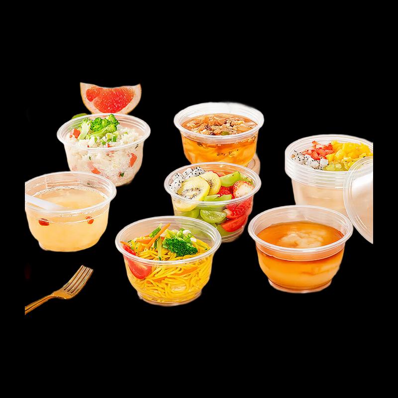 Zhenyu Disposable Transparent Plastic Food Bowls