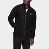 adidas Adicolor Classics Trefoil Teddy Fleece Jacket Asia Sizing 'Black' Men's HK7295