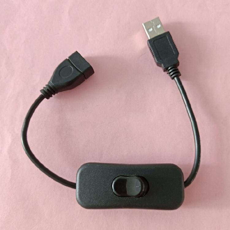 USB Cable with ON/OFF Switch Cord for USB Lamp USB Fan Power Supply Extension