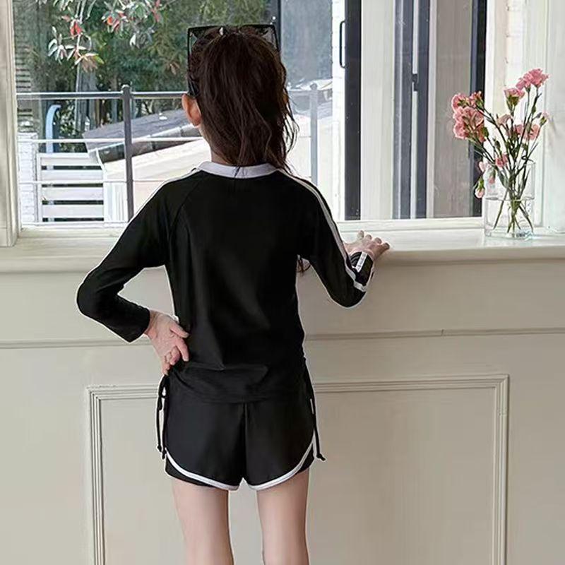 Zweiteiliger Trainingsbadeanzug für Mädchen für Teenager