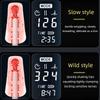 3D Realistic Electric Stroker Suction Base Automatic Male Masturbator Cup Vagina Vibration Thrusting Modes Handsfree
