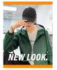 Men's Plus Size Casual Hooded Trench Coat - Autumn Loose Fit 40D Nylon Jacket
