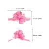 20Pcs Pastel Ribbon Bowknot Decorations 7 Inch Large Pull Bows for Shower Birthday Wedding Party Gift Wrapping Curly Ribbon