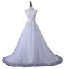 Wedding Bride   New Overseas Warehouse Wedding Party White Banquet Lace Bridesmaids Travel Wedding Dress
