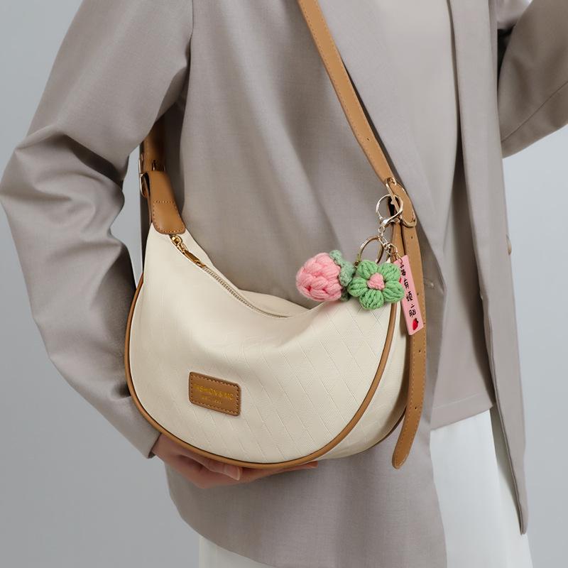 2025 Autumn Winter New Women's Bag Crossbody Dumpling Bag High-Quality Texture Niche Versatile Underarm Shoulder Bag