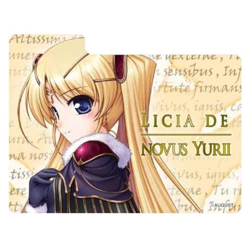 Character Deck Case Collection MAX Aiyoku No Eustia "Licia De Novus Yuri