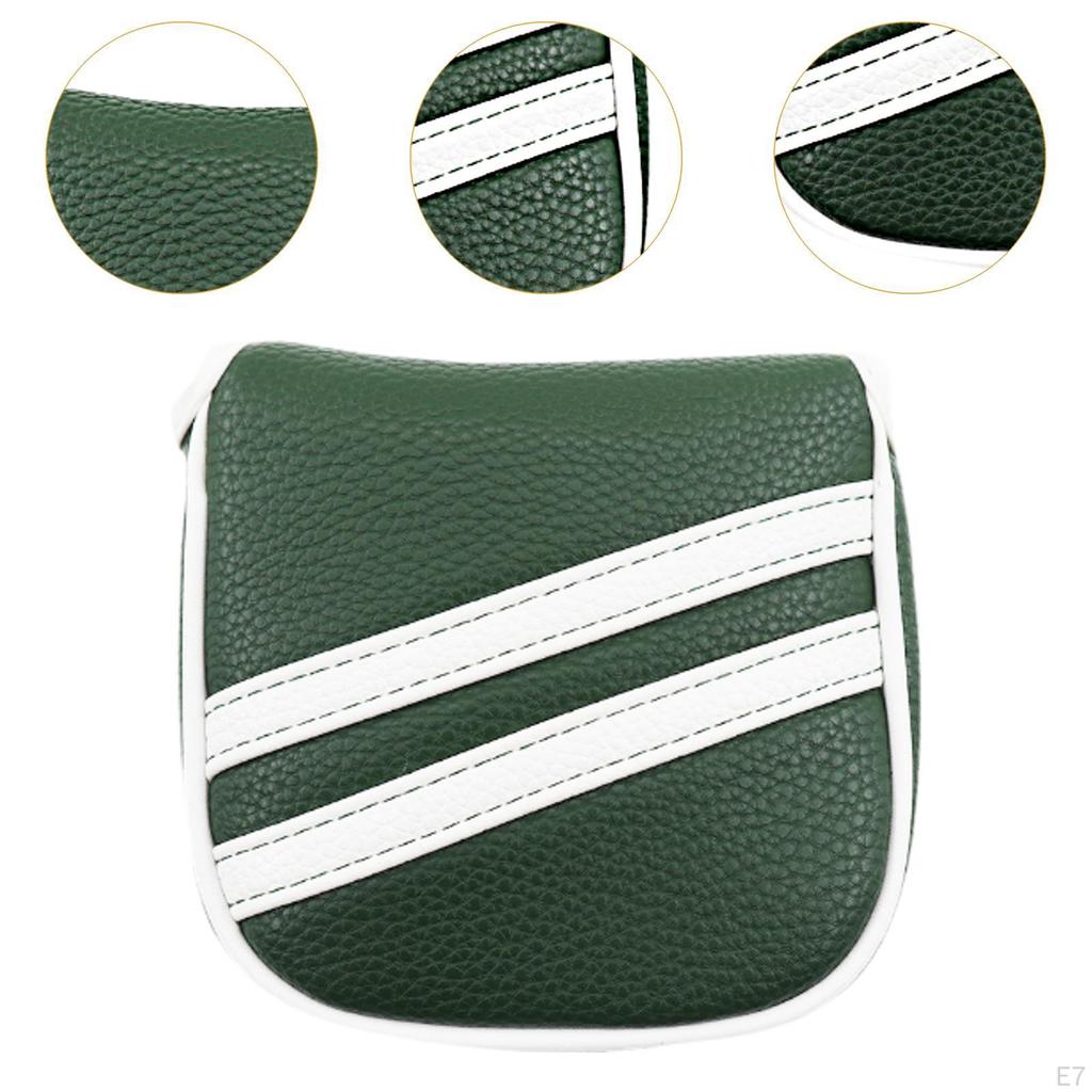 Golf Club Head Cover, PU Leather Headcover, Gift Choice for Adults