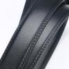 Guanpin Men's 3.1CM Two-Layer Leather Belt with Automatic Buckle