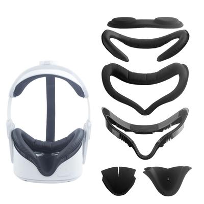 For Meta Quest 2 VR Headset 6pcs/set Replacement Face Eye Pad Cushion