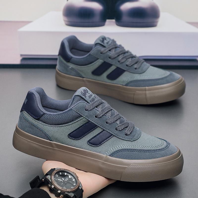 

Холщовые туфли мужские новые осенние дышащие мужские туфли повседневные кеды трендовые универсальные парные туфли женские одинарные туфли 44