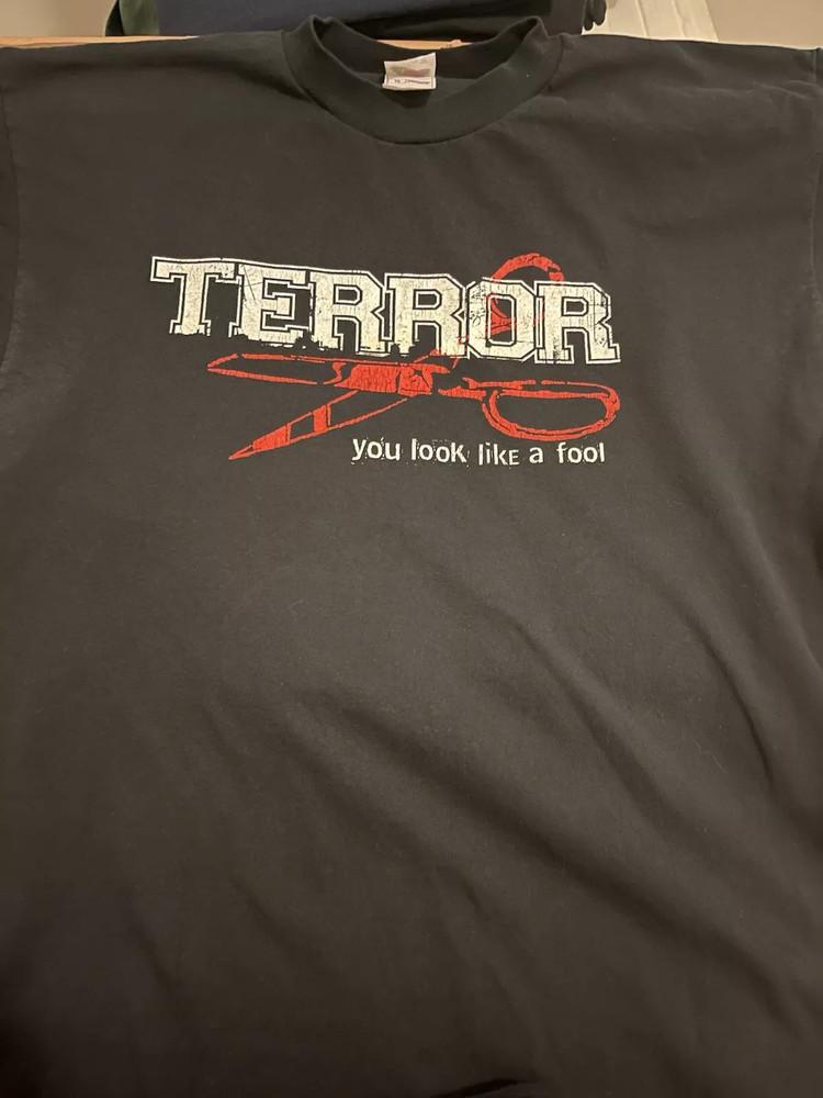 Terror band You Look Like A Fool T Shirt Full Size S-5XL Unisex T-Shirt S