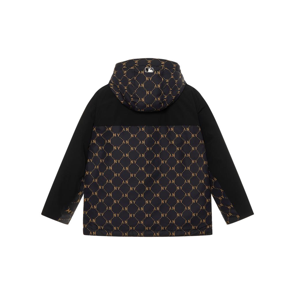 New MLB MONOGRAM Collection New York Yankees FW24 Jacket Unisex Black 3ADJM0846-50BKS
