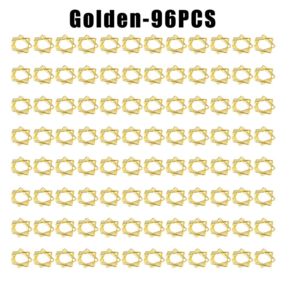 Modern Minimalist Geometric Star Napkin Ring Elegant Hollow Metal Napkin Holder for Restaurant and Hotel Dining Table Decor