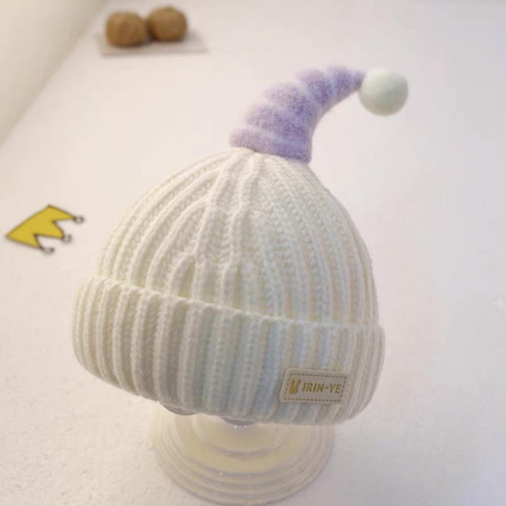 Baby Hat, Men's and Women's, Woolen Hat, Warm Hat, Baby Ear Protection Hat, Thick, Knitted Hat