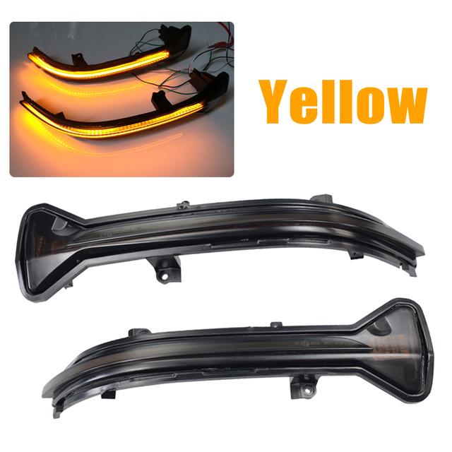 Scroll LED Dynamic Turn Signal Light Side Mirror Flashing Light Repeater Blinker For BMW 5 6 7 8 3 Series G38 G30 G31 G11 G20 M5