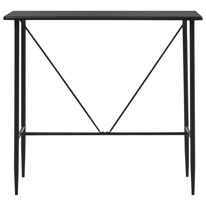 VidaXL 5-piece Bar Set Table and Pub Chairs Counter Furniture Bistro Furniture Kitchen Restaurant Home 279851