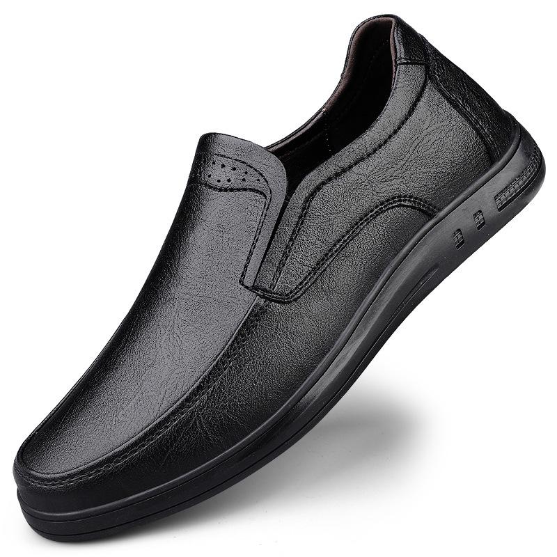 Summer 2025 Men s British Casual Slip-On Driving Loafers 44