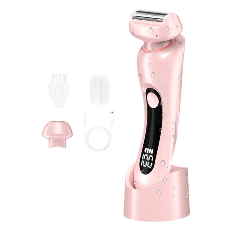 Bikini Trimmer for Women Pubic Hair Trimmer Body Groomer Electric Shavers for Pubic Arms Leg Underarm Hair Removal