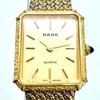 Used A014 RADO Antique Ladies Watch Elegance Gold Color Mesh Bracelet