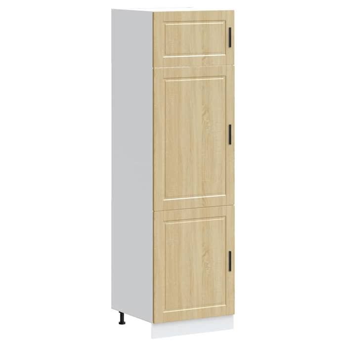 VidaXL Armoire de cuisine Porto chêne sonoma bois d'ingénierie 854110