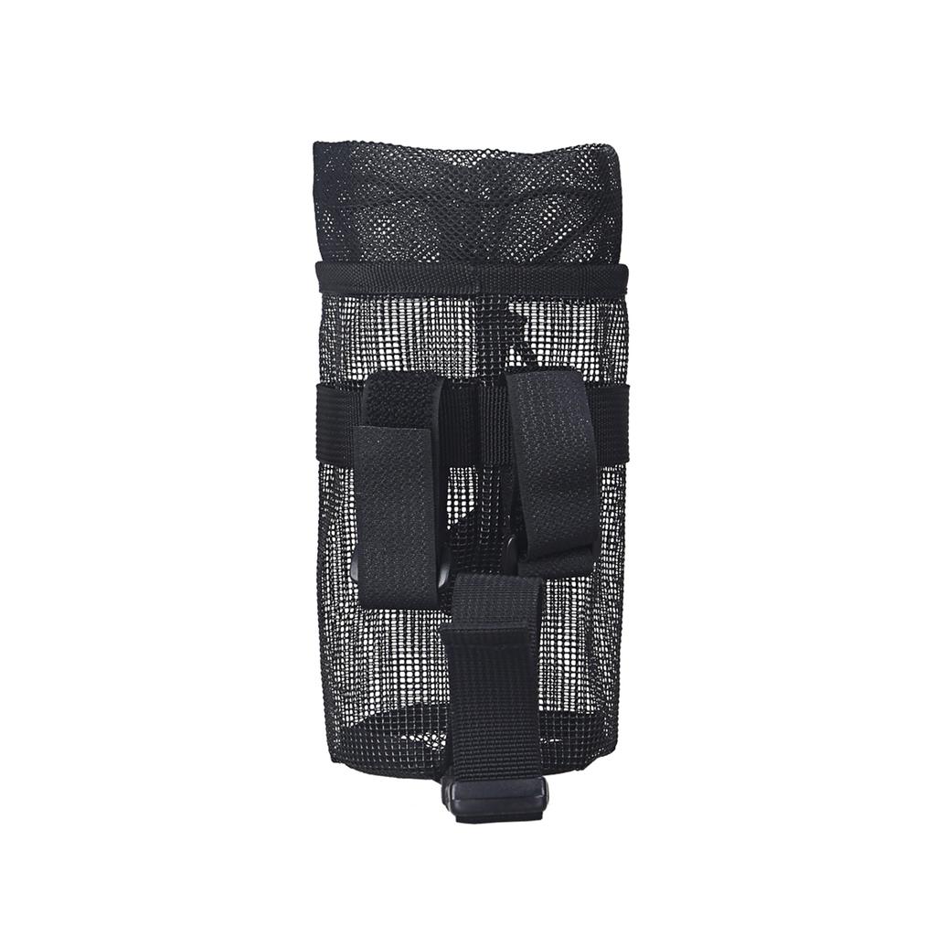 Bike Cup Holder Bicycle Handlebar Mesh Water Bottle Holder Cycling Speaker Tool Storage Bag Pouch