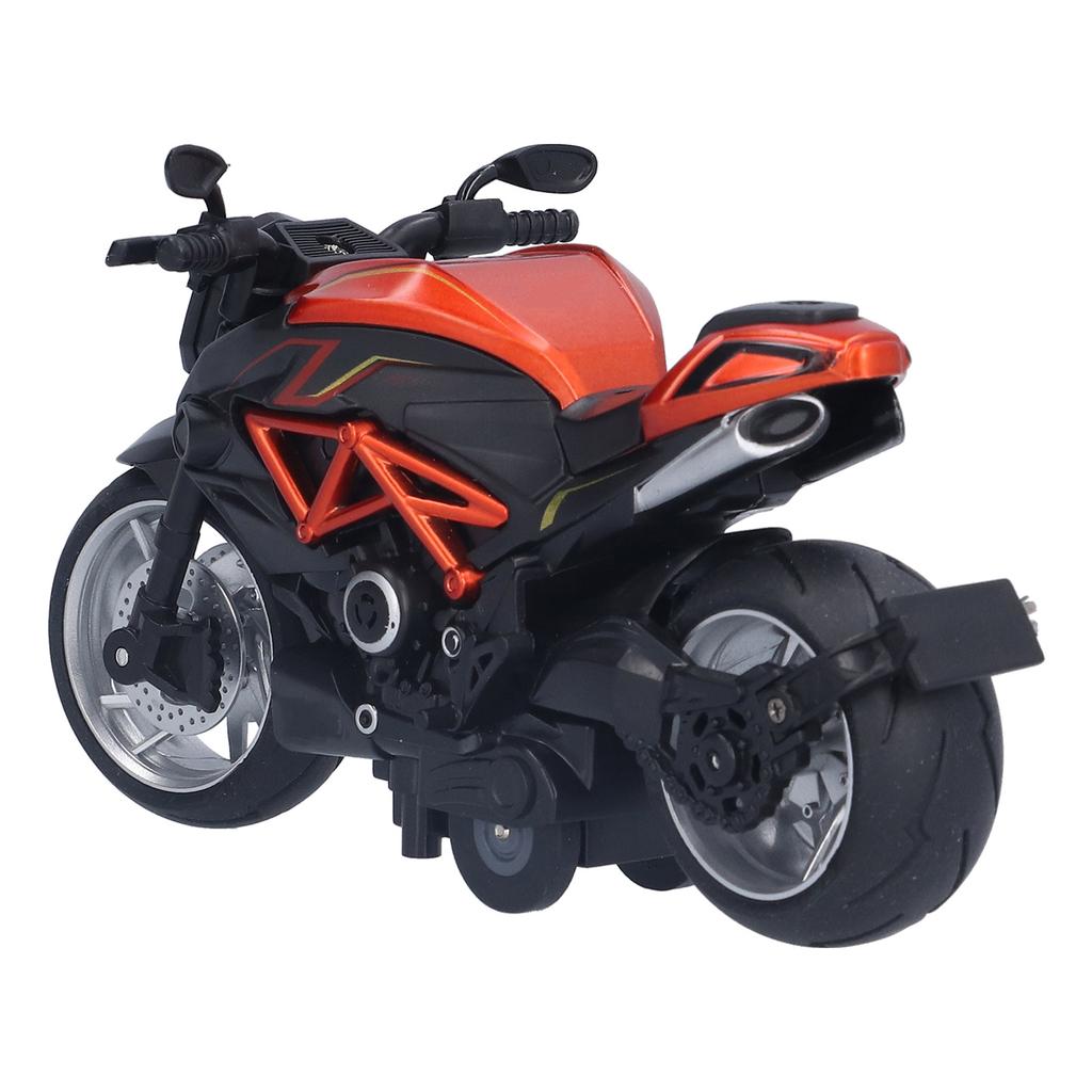 Motorcycle Model Alloy Simulation Motorbike Toy Collection Decoration for Children