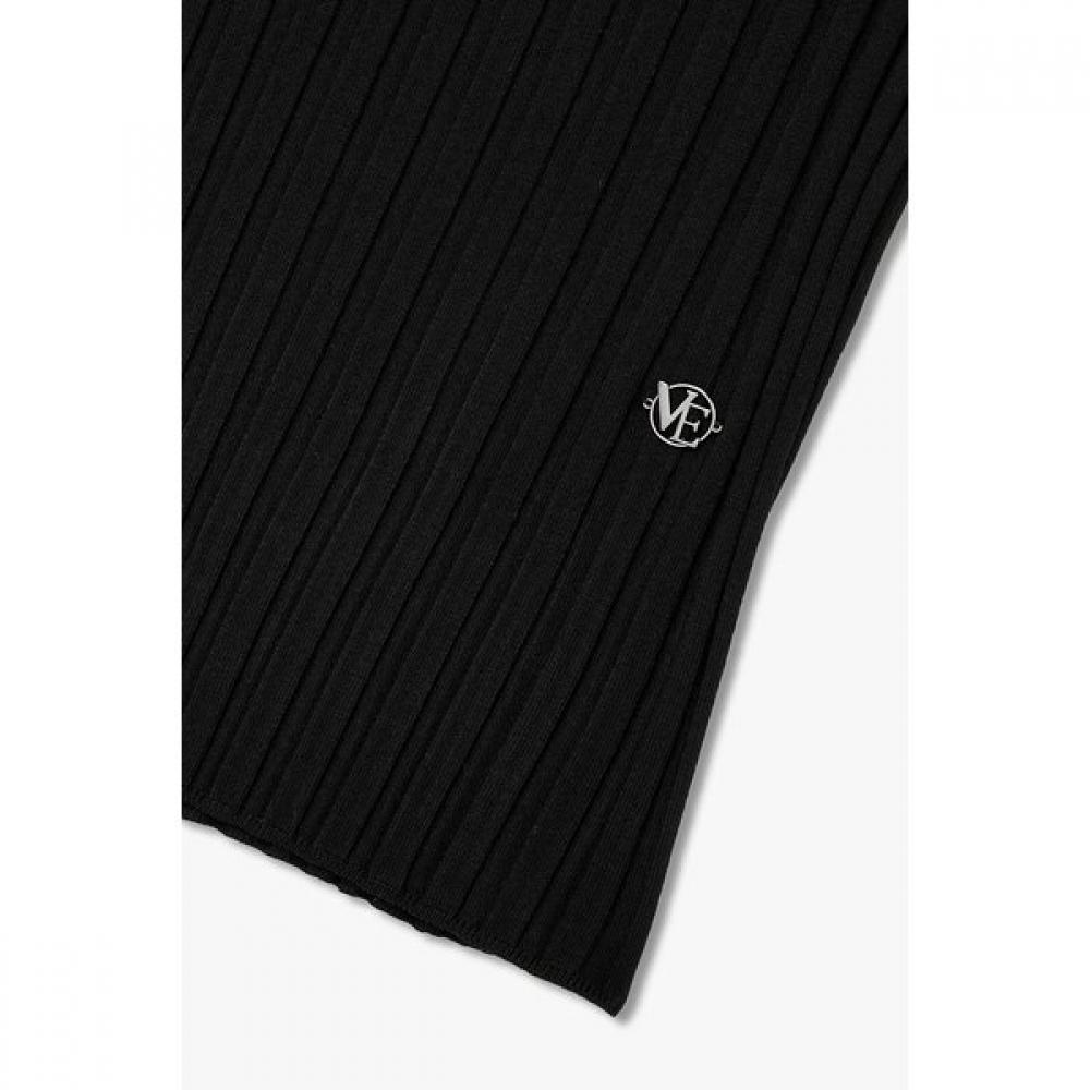 VOV Ribbed Knit Pullover Collar Neck  7156250004 