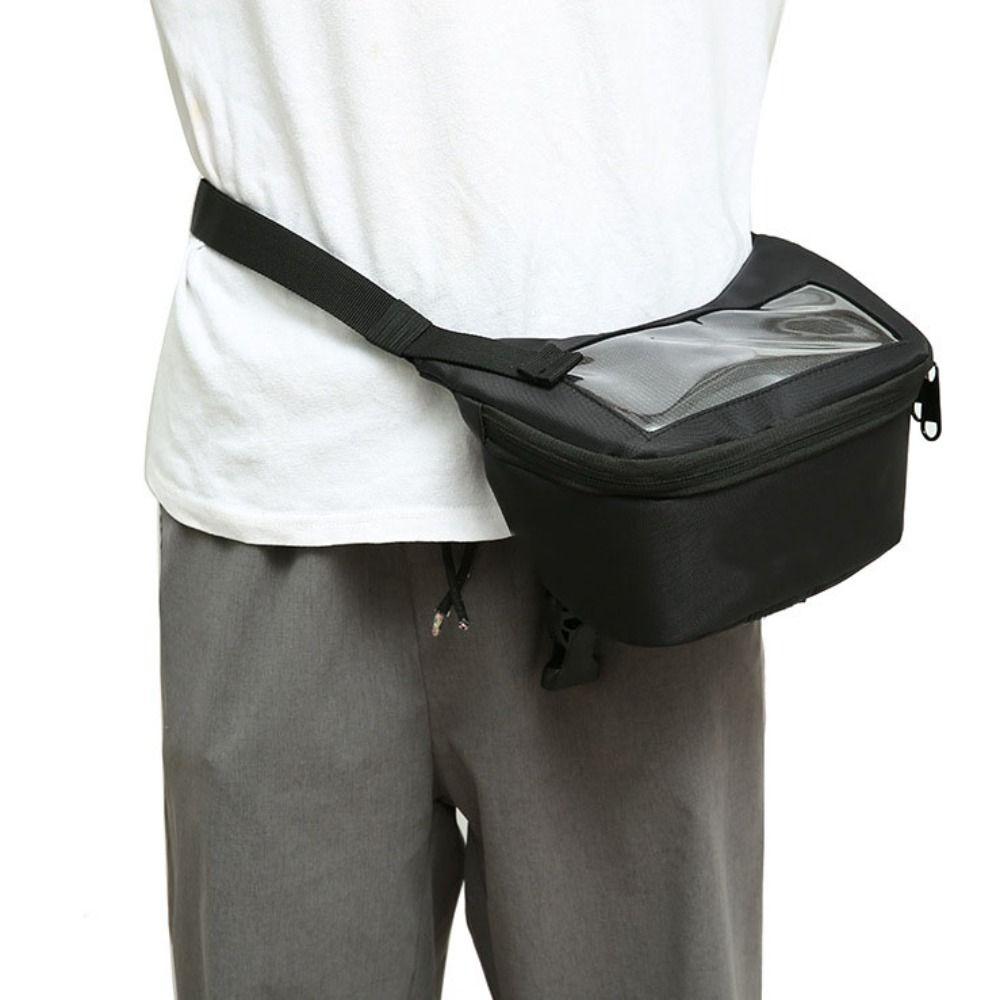 Viewing Window Mountain Bike Bag Waterproof Bicycle Front Bag  Motorcycle Accessories