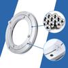 1 Pack 6 Inch Aluminium Alloy Turntable Bearing Lazy Sn Bearing Swivel Turntable for Table with Rotating Turntable Ring(6 Inch)