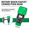 Universal Faucet Hose Connector Kitchen Quick Coupling Garden Watering Irrigation Reusable Water Pipe Adapter Connecting Pieces
