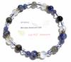 Work Luck Money Luck Healing Amulet Natural Stone Power Stone Bracelet Tanzanite Labradorite Blue Moonstone Natural Crystal Inner Diameter 19cm Male M