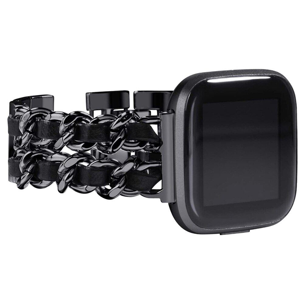 Dressy Bracelet for Fitbit Versa 4 3 Sense 2 Smartwatch Band Strap for Fitbit Versa 2 Lite Watchband Wristband Link Chain