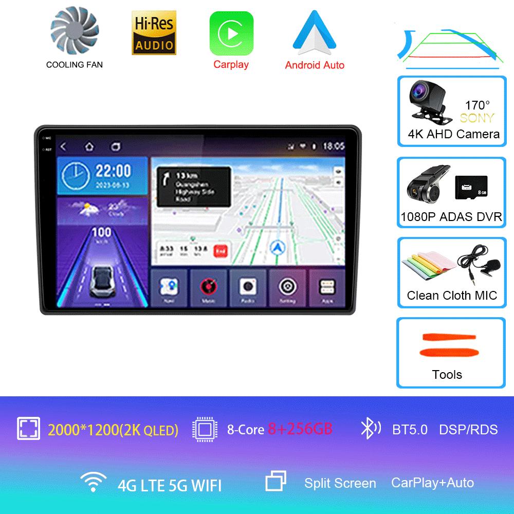 Car Radio Android14 For Volkswagen VW Golf 4 IV Jetta MK4 Classics Multimedia Player Stereo Carplay GPS Stereo 2din DVD