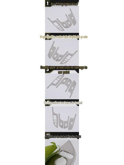CRV Window Lift Switch Decorative Panel - Suitable for 2015 Model