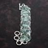 Seraphinite Gemstone Bracelet 925 Sterling Silver Bracelet Adjustable Chain Bracelet Amazing Silver Jewelry Handmade Bracelet Gifts for Wife