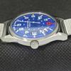 VINTAGE ORIS WINDING SWISS MENS REFURBISHED WRIST BLUE WATCH 558a-a296546-1