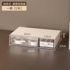 Drawer type compartment storage cabinet Children's stationery storage box Student desk Acrylic finishing box Layered shelf