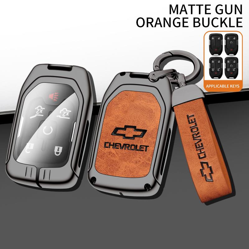 AABHO1 Slitina Kryt Pouzdro na Klíčenku dálkového ovládání auta Pro Chevrolet Chevy Malibu Camaro Cruze Traverse Spark Equinox Sonic Volt Bolt Příslušenství
