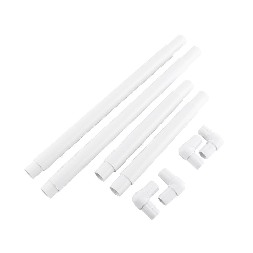 Large Rectangular Plastic Clip Frame for Embroidery, Cross Stitch, and Quilting Needle Point Tools (43.1*27.9cm)