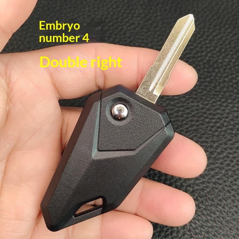 1Pcs Folding Motorcycle Key Blank Uncut Blade Canivete Oca For Motorbike Scooter Replacement Modification