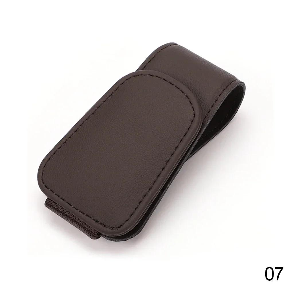 Universal Car Sun Visor Accessories: Glasses Box, Sunglasses Clip
