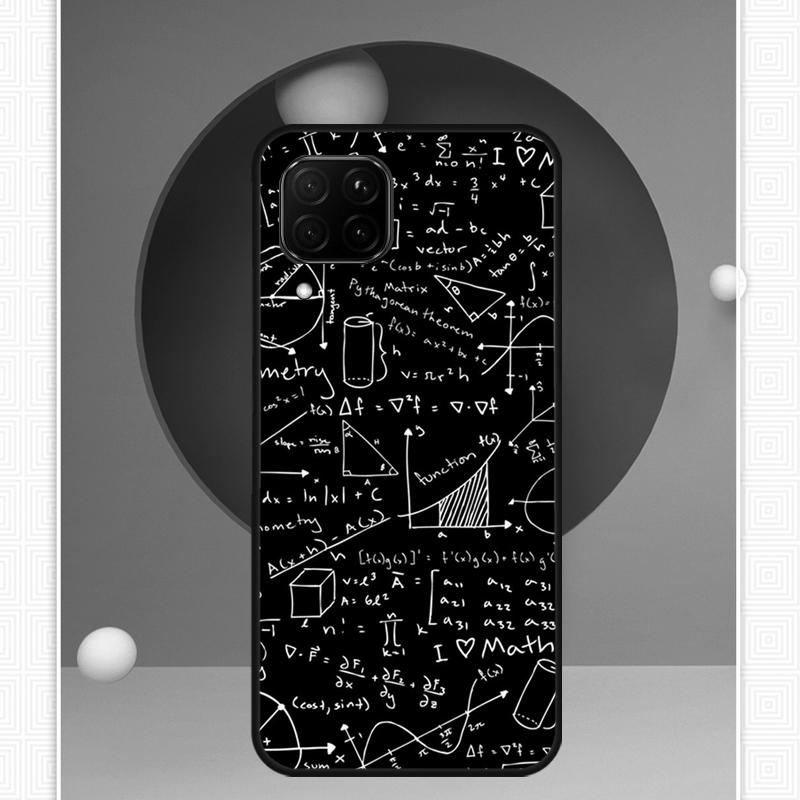 Math formula Pi For Huawei Nova 12s 12i 11i 8i Y91 Y60 Y70 Y72 Y90 Y61 9 10 SE P20 P40 Lite P30 P60 Pro Case