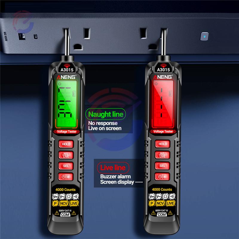 A3015 3016 Car Digital Multimeter Voltage Detector Pen Car Fault Maintenance Circuit Tester Digital Car Probe Electrician Tools