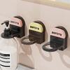 Space Saving Shampoo Bottle Shelf Self-Adhesive Hand Soap Hanger Shower Gel Hanger  Gym