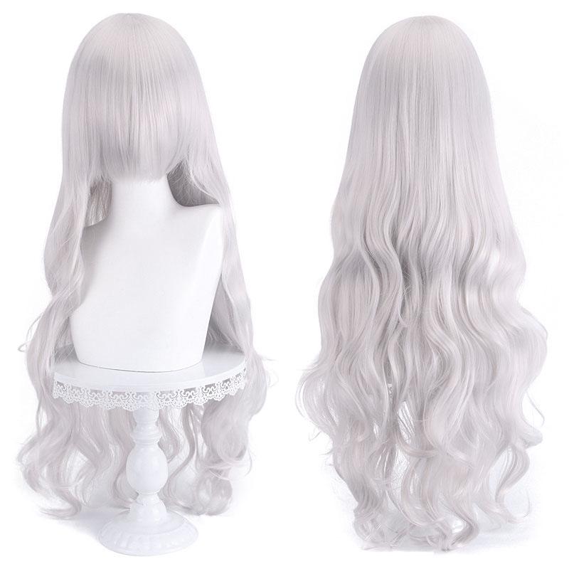 Cospay 80cm Lange Lockige Perücke - Hochwertiges Dickes Universalmodell für Damen