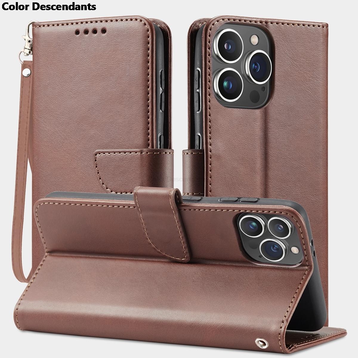 

Luxury Business Wallet Magnetic Buckle Flip Leather Case for Xiaomi Redmi A1 A1 Plus K20 K30 K60 K60 Pro K70 K70 Pro K70 E Cover For Redmi K70 E коричневий