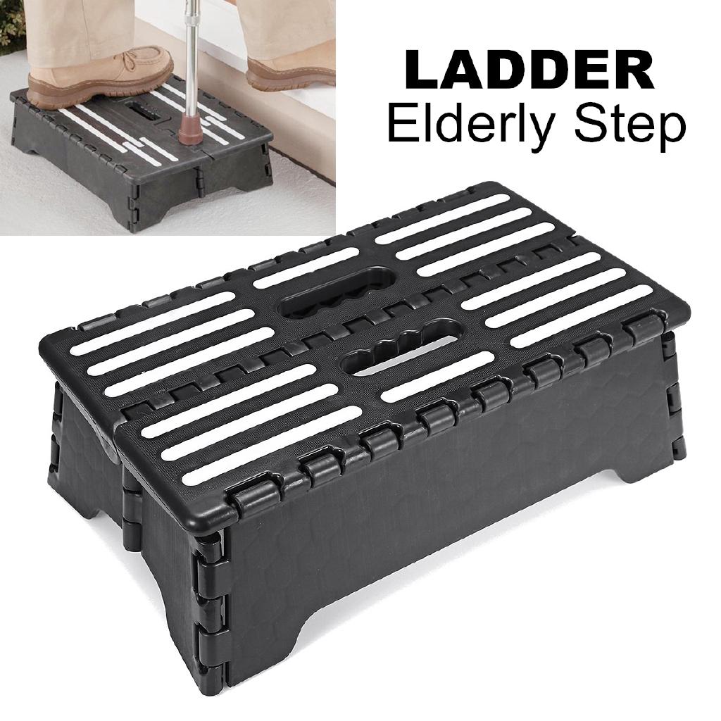 Folding Step Stool Ladder Elderly Footstool Bathroom Toilet Elderly Constipation Assistant Bench