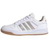 ENTRAP Textile, Synthetic Leather Low Top Skateboard Shoes Unisex White Gold JP9960
