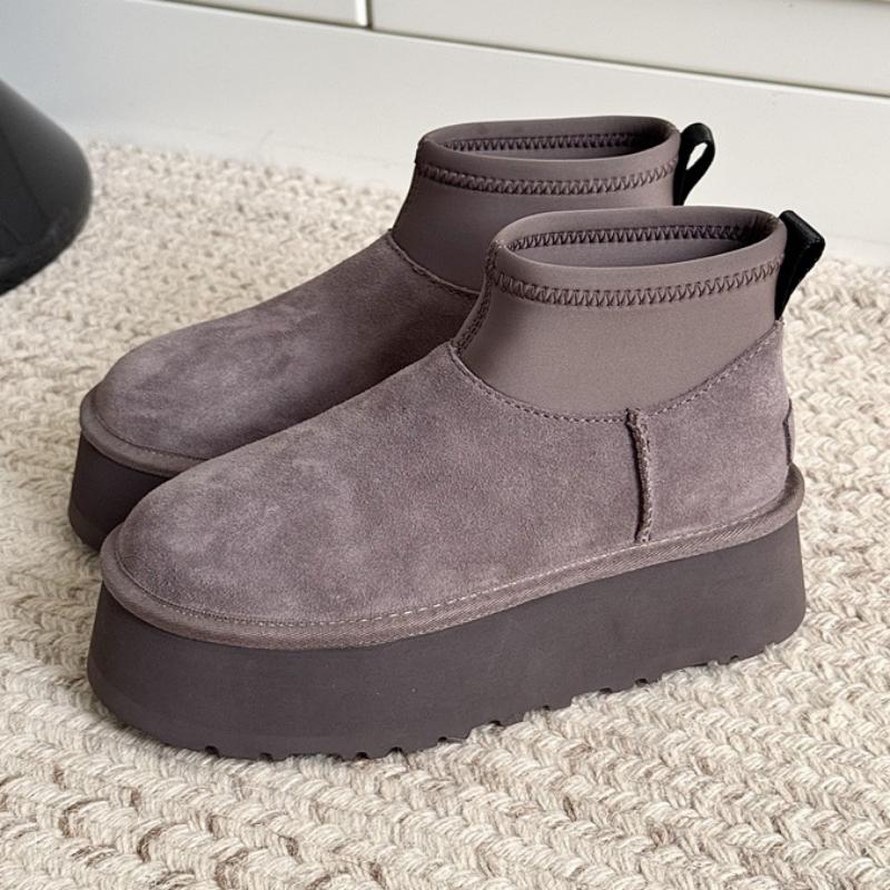 2027 Winter Women Shoes Waterproof Sheepskin